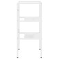 vidaXL Badezimmer Waschtischgestell Weiß 40x38x83 cm Eisen vidaXL Badezimmer Waschtischgestell Weiß 40x38x83 cm Eisen