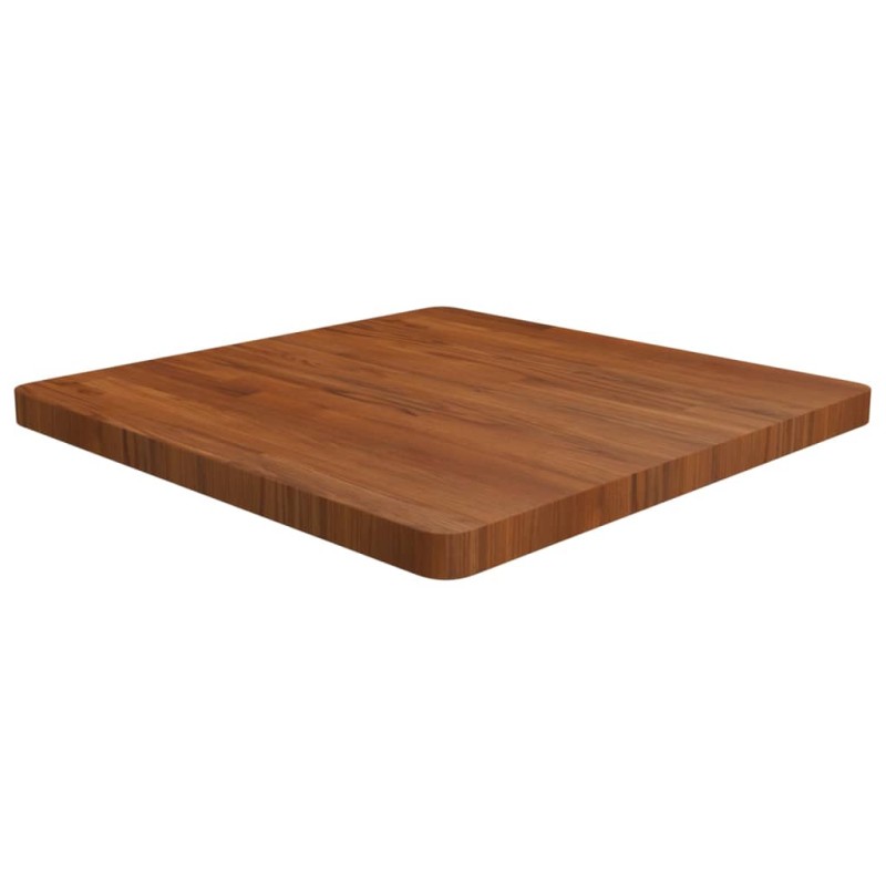 vidaXL Tischplatte Quadratisch Dunkelbraun 70x70x4cm Behandelte Eiche vidaXL Tischplatte Quadratisch Dunkelbraun 70x70x4cm Behandelte Eiche