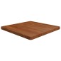 vidaXL Tischplatte Quadratisch Dunkelbraun 70x70x4cm Behandelte Eiche vidaXL Tischplatte Quadratisch Dunkelbraun 70x70x4cm Behandelte Eiche