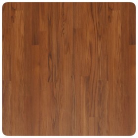 vidaXL Tischplatte Quadratisch Dunkelbraun 70x70x4cm Behandelte Eiche