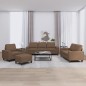 vidaXL 4-tlg. Sofagarnitur Braun Stoff vidaXL 4-tlg. Sofagarnitur Braun Stoff