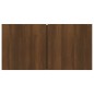 vidaXL 4-tlg. TV-Schrank-Set Braun Eichen-Optik Holzwerkstoff vidaXL 4-tlg. TV-Schrank-Set Braun Eichen-Optik Holzwerkstoff