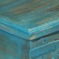 vidaXL Aufbewahrungstruhe Massivholz Mango Blau 100x40x41 cm vidaXL Aufbewahrungstruhe Massivholz Mango Blau 100x40x41 cm