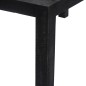 vidaXL Esstisch Schwarz 140 x 80 x 76 cm Mango-Massivholz vidaXL Esstisch Schwarz 140 x 80 x 76 cm Mango-Massivholz