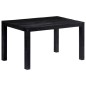 vidaXL Esstisch Schwarz 140 x 80 x 76 cm Mango-Massivholz vidaXL Esstisch Schwarz 140 x 80 x 76 cm Mango-Massivholz