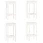 vidaXL 5-tlg. Bar-Set Weiß Massivholz Kiefer vidaXL 5-tlg. Bar-Set Weiß Massivholz Kiefer