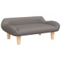 vidaXL Kindersofa Taupe 70x40x24 cm Stoff vidaXL Kindersofa Taupe 70x40x24 cm Stoff