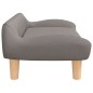 vidaXL Kindersofa Taupe 70x40x24 cm Stoff vidaXL Kindersofa Taupe 70x40x24 cm Stoff
