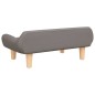 vidaXL Kindersofa Taupe 70x40x24 cm Stoff vidaXL Kindersofa Taupe 70x40x24 cm Stoff