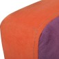 vidaXL Würfel-Sessel mit Patchwork-Design Stoff vidaXL Würfel-Sessel mit Patchwork-Design Stoff