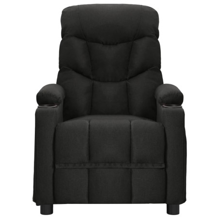 vidaXL Massagesessel Schwarz Stoff