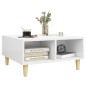 vidaXL Couchtisch Weiß 60x60x30 cm Holzwerkstoff vidaXL Couchtisch Weiß 60x60x30 cm Holzwerkstoff