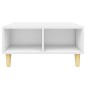 vidaXL Couchtisch Weiß 60x60x30 cm Holzwerkstoff vidaXL Couchtisch Weiß 60x60x30 cm Holzwerkstoff