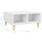 vidaXL Couchtisch Weiß 60x60x30 cm Holzwerkstoff vidaXL Couchtisch Weiß 60x60x30 cm Holzwerkstoff