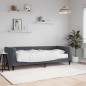 vidaXL Tagesbett mit Matratze Dunkelgrau 80x200 cm Samt vidaXL Tagesbett mit Matratze Dunkelgrau 80x200 cm Samt