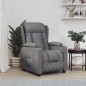 vidaXL Relaxsessel Elektrisch Dunkelgrau Stoff vidaXL Relaxsessel Elektrisch Dunkelgrau Stoff