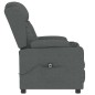 vidaXL Relaxsessel Elektrisch Dunkelgrau Stoff vidaXL Relaxsessel Elektrisch Dunkelgrau Stoff