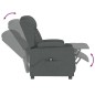 vidaXL Relaxsessel Elektrisch Dunkelgrau Stoff vidaXL Relaxsessel Elektrisch Dunkelgrau Stoff