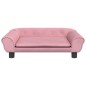 vidaXL Kindersofa Rosa 70x45x26 cm Samt vidaXL Kindersofa Rosa 70x45x26 cm Samt