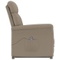 vidaXL Elektrischer Relaxsessel Taupe Wildleder-Optik vidaXL Elektrischer Relaxsessel Taupe Wildleder-Optik