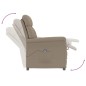 vidaXL Elektrischer Relaxsessel Taupe Wildleder-Optik vidaXL Elektrischer Relaxsessel Taupe Wildleder-Optik