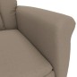 vidaXL Elektrischer Relaxsessel Taupe Wildleder-Optik vidaXL Elektrischer Relaxsessel Taupe Wildleder-Optik