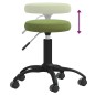 vidaXL Massagehocker Samt Hellgrün vidaXL Massagehocker Samt Hellgrün