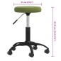 vidaXL Massagehocker Samt Hellgrün vidaXL Massagehocker Samt Hellgrün