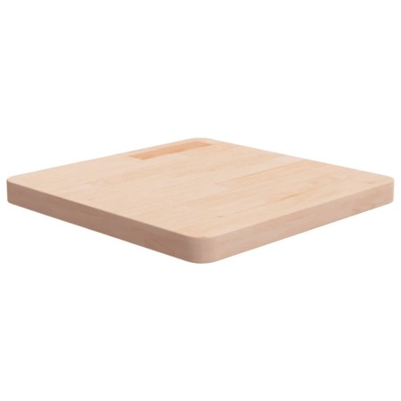 vidaXL Tischplatte Quadratisch 50x50x4 cm Eichenholz Unbehandelt