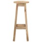 vidaXL Barhocker 2 Stk. Mango Massivholz vidaXL Barhocker 2 Stk. Mango Massivholz