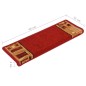 vidaXL Stufenmatten Selbstklebend 10 Stk. 65x21x4 cm Rot vidaXL Stufenmatten Selbstklebend 10 Stk. 65x21x4 cm Rot