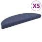 vidaXL Selbstklebende Treppenmatten 5 Stk. Blau 56x17x3 cm Nadelvlies vidaXL Selbstklebende Treppenmatten 5 Stk. Blau 56x17x3 cm Nadelvlies