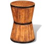vidaXL Sanduhr-Hocker Raues Mangoholz vidaXL Sanduhr-Hocker Raues Mangoholz
