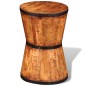 vidaXL Sanduhr-Hocker Raues Mangoholz vidaXL Sanduhr-Hocker Raues Mangoholz