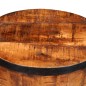 vidaXL Sanduhr-Hocker Raues Mangoholz vidaXL Sanduhr-Hocker Raues Mangoholz