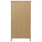 vidaXL Schuhschrank 76 x 37 x 105 cm Massivholz Eiche vidaXL Schuhschrank 76 x 37 x 105 cm Massivholz Eiche