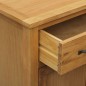 vidaXL Schuhschrank 76 x 37 x 105 cm Massivholz Eiche vidaXL Schuhschrank 76 x 37 x 105 cm Massivholz Eiche