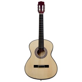 vidaXL Klassische Gitarre für Anfänger und Kinder 3/4 36" Lindenholz   