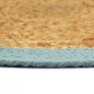 vidaXL Tischsets 4 Stk. Natur und Grün 38 cm Jute und Baumwolle vidaXL Tischsets 4 Stk. Natur und Grün 38 cm Jute und Baumwolle