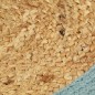 vidaXL Tischsets 4 Stk. Natur und Grün 38 cm Jute und Baumwolle vidaXL Tischsets 4 Stk. Natur und Grün 38 cm Jute und Baumwolle