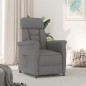 vidaXL Relaxsessel Dunkelgrau Wildleder-Optik vidaXL Relaxsessel Dunkelgrau Wildleder-Optik