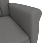 vidaXL Relaxsessel Dunkelgrau Wildleder-Optik vidaXL Relaxsessel Dunkelgrau Wildleder-Optik