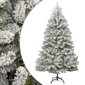 vidaXL Künstlicher Weihnachtsbaum Klappbar Beschneit 300 cm
