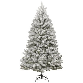 vidaXL Künstlicher Weihnachtsbaum Klappbar Beschneit 300 cm