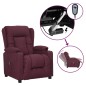 vidaXL Relaxsessel Elektrisch Lila Stoff vidaXL Relaxsessel Elektrisch Lila Stoff