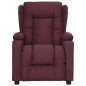 vidaXL Relaxsessel Elektrisch Lila Stoff vidaXL Relaxsessel Elektrisch Lila Stoff