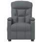 vidaXL Relaxsessel Elektrisch Dunkelgrau Stoff vidaXL Relaxsessel Elektrisch Dunkelgrau Stoff