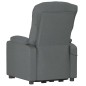 vidaXL Relaxsessel Elektrisch Dunkelgrau Stoff vidaXL Relaxsessel Elektrisch Dunkelgrau Stoff