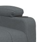 vidaXL Relaxsessel Elektrisch Dunkelgrau Stoff vidaXL Relaxsessel Elektrisch Dunkelgrau Stoff