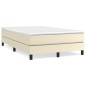 vidaXL Bettgestell Creme 120x200 cm Kunstleder vidaXL Bettgestell Creme 120x200 cm Kunstleder